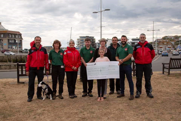 Cheque presentation in memory of Kevin Norminton